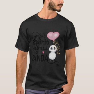 Mijn spirituele dier is een Panda I Panda Beer I P T-shirt