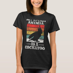 Mijn spirituele dier is een papegaaienkaketoe Vint T-shirt