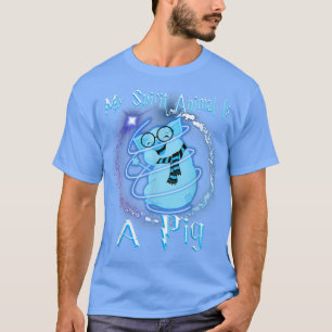 Mijn spirituele dier is een varkens Halloween-kost T-shirt