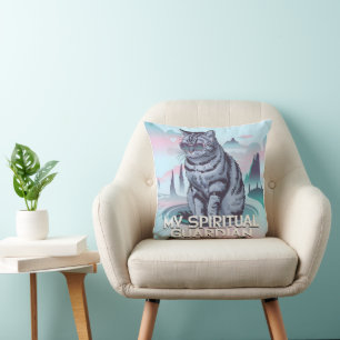 Mijn Spirituele Guardian Cat Kussen
