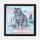 Mijn Spirituele Guardian Cat Magneet (Voorkant)