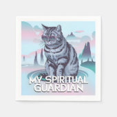 Mijn Spirituele Guardian Cat Servet (Voorkant)