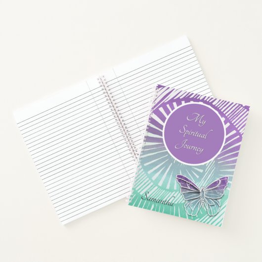 Mijn Spirituele journaal notebook Notitieboek (Binnen)