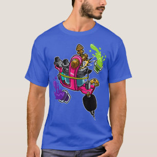 Mijn spoel houdt van de Kunstenaar van het Tattoo T-shirt