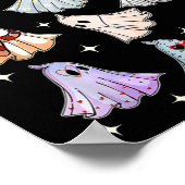 Mijn Spooky Era Groovy Ghost Halloween Funny Poster (Hoek)