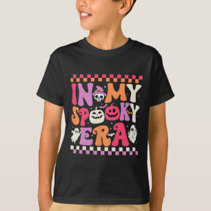 Mijn Spooky Era Halloween Ghost Groovy Hippie Hall T-shirt