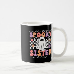 Mijn Spooky Sister Era Retro Ghost Halloween Spook Koffiemok