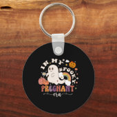 Mijn Spooky Zwanger Era Ghost Halloween Zwanger Mo Sleutelhanger (Voorkant)
