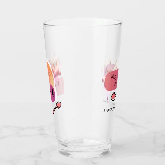 Mijn Spoonie Sisters Glass Cup Glas (Rechts)