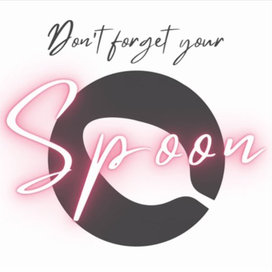 Mijn Spoonie Zuster Vinyl Sticker (Voorkant)