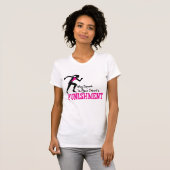 MIJN sport is de bestraffing van uw sport die Vrou T-shirt (Voorkant volledig)