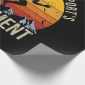 Mijn sport is je sportstrafnummer cadeaupapier (Hoek)