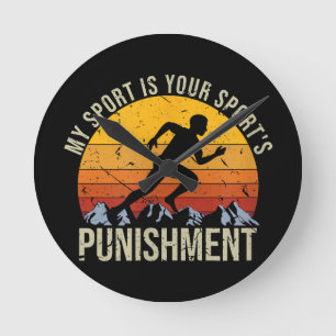 Mijn sport is je sportstrafnummer ronde klok