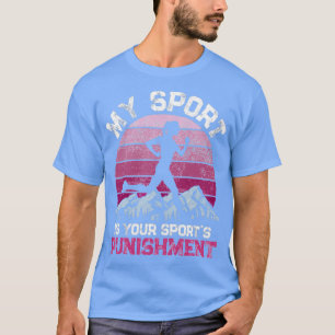 Mijn sport is je  sportwetgeving Athlete T-shirt
