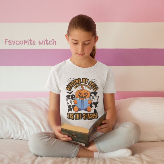 Mijn spreuk herzien is het seizoen grappig Hallowe T-shirt