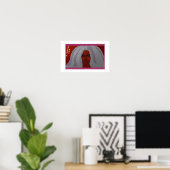 Mijn sproeten zijn mijn positiviteitssymbool poster (Thuiskantoor)