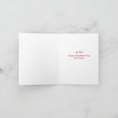 Mijn Sprongen van het Hart voor u - de Kikker van Feestdagen Kaart (Binnen)