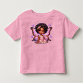 Mijn sprookjesprinses met sprankelvleugels kinder shirts (Voorkant)