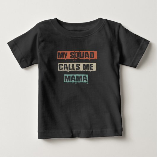 Mijn Squad noemt me mama grappny Workout Gym mama (Voorkant)