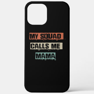 Mijn Squad noemt me mama grappny Workout Gym mama Case-Mate iPhone Case
