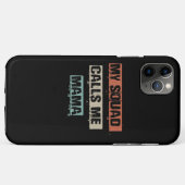 Mijn Squad noemt me mama grappny Workout Gym mama Case-Mate iPhone Case (Achterkant (horizontaal))