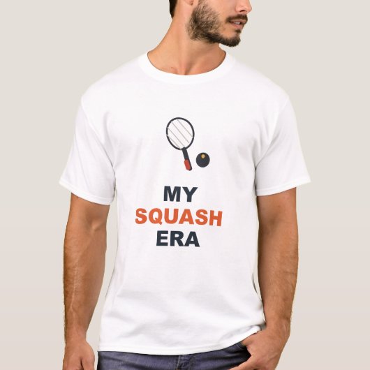 Mijn Squash Tijdperk T-shirt (Voorkant)