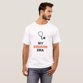 Mijn Squash Tijdperk T-shirt (Voorkant volledig)