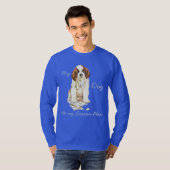 Mijn St. Bernard Ate mijn Lesson Plan T-shirt (Voorkant volledig)