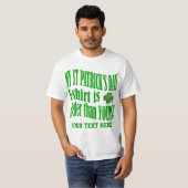Mijn St Patrick's day T-shirt is beter dan dat van (Voorkant volledig)