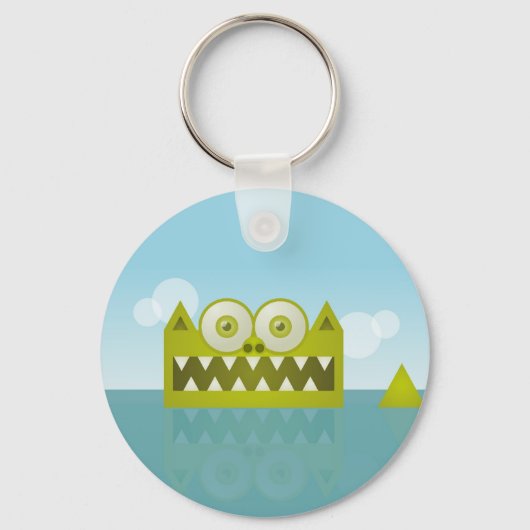 Mijn staart is lang sleutelhanger (Voorkant)