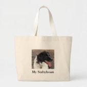 Mijn Stabyhoun Grote Tote Bag (Voorkant)