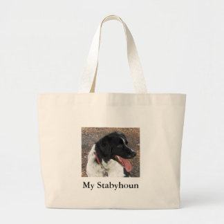 Mijn Stabyhoun Grote Tote Bag