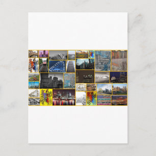 Mijn stad 2 briefkaart