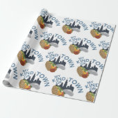 Mijn stad cadeaupapier (Uitgerold)