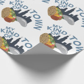 Mijn stad cadeaupapier (Hoek)