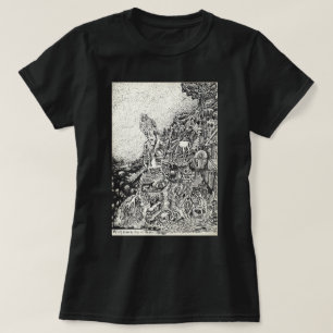 Mijn stad door vuur naar het zee gedreven t-shirt