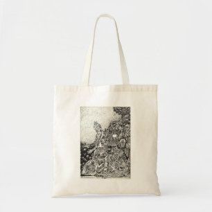 Mijn stad door vuur naar het zee gedreven tote bag