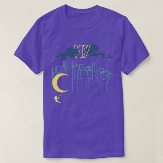 Mijn stad t-shirt (Design voorkant)