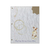 Mijn staf voor mijn leerplan notitieblok (Linkerzijde)