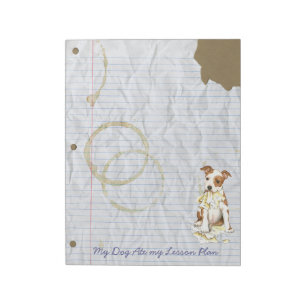 Mijn staf voor mijn leerplan notitieblok