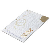 Mijn staf voor mijn leerplan notitieblok (Schuin)