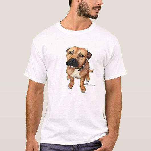 Mijn Staffy T-shirt (Voorkant)
