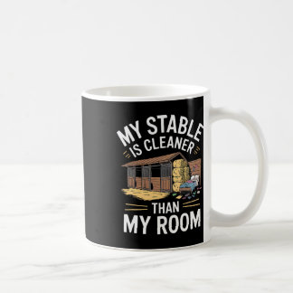 Mijn stal is schoner dan mijn manege koffiemok