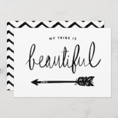 Mijn stam is prachtig stijlvol handvol (Voorkant / Achterkant)