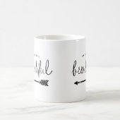 Mijn stam is prachtig stijlvol handvol koffiemok (Center)