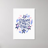 Mijn stam kweken canvas afdruk (Voorkant)