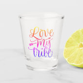 Mijn Stam Liefde Bruidsfeest Shotglas Shot Glas (Voorkant)