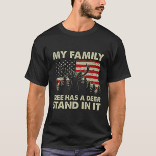 Mijn stamboom heeft een hertenkraam in het jagen o t-shirt