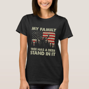 Mijn stamboom heeft een hertenkraam in het jagen o t-shirt