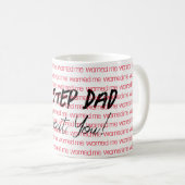 Mijn Stap pa waarschuwde me voor je Mok. Koffiemok (Voorkant rechts)